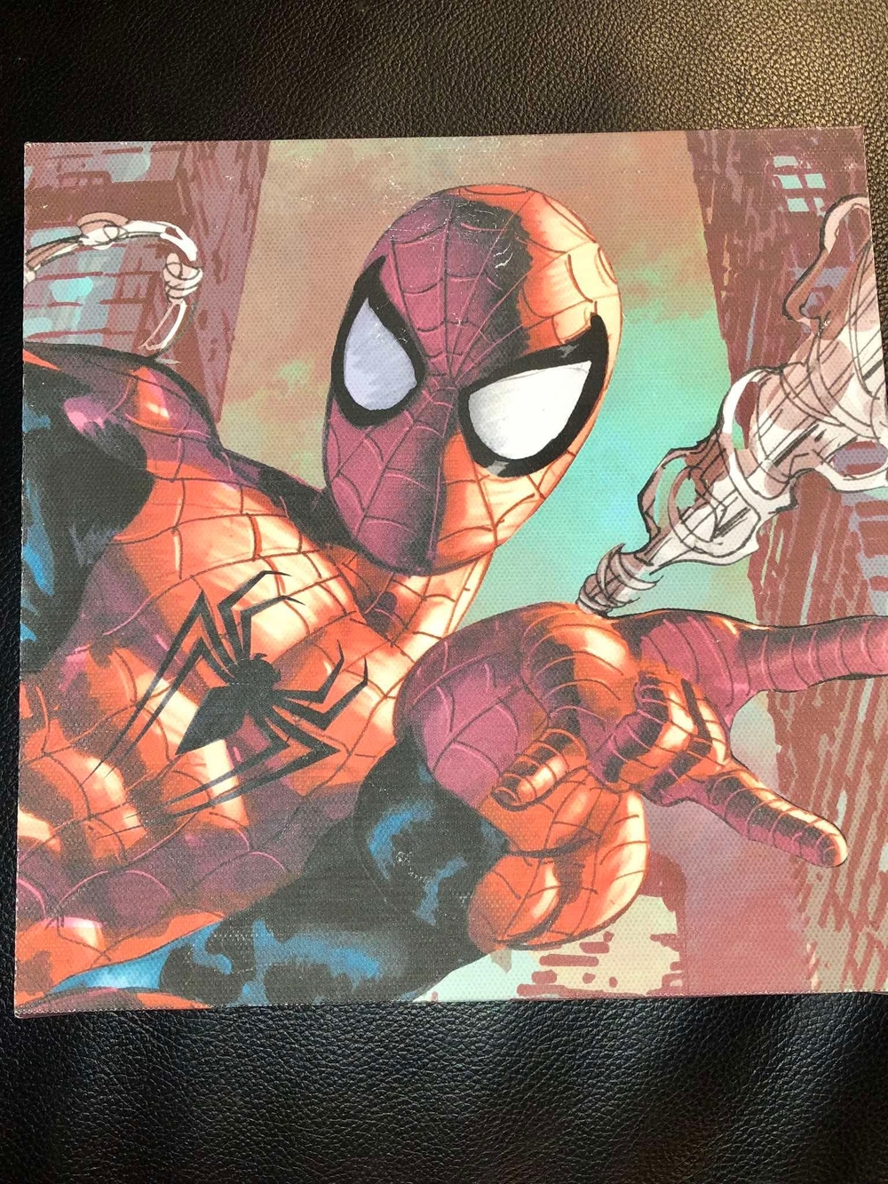 Spider-Man - Web Sling Canvas Print